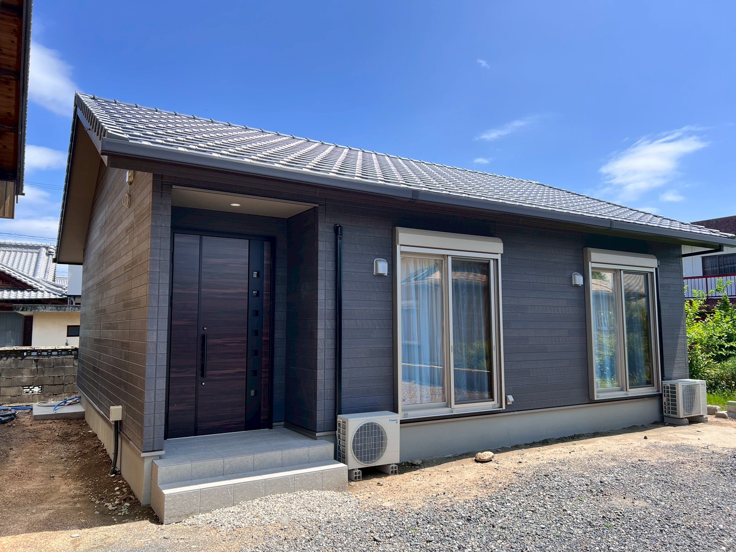 生活動線に配慮した、高齢者世帯の平屋住宅 画像