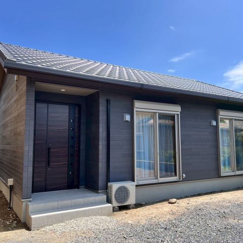 生活動線に配慮した、高齢者世帯の平屋住宅 アイキャッチ画像