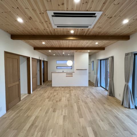 自然素材住宅の平屋 アイキャッチ画像