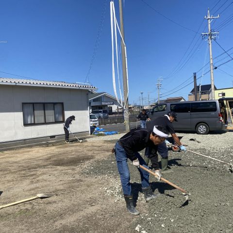 イベント当日のお天気が心配・・・💧でもスタッフの気合はピカピカです！！ 画像
