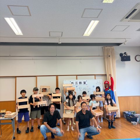 【第5回 木工教室を開催しました！🌳🔨】 アイキャッチ画像